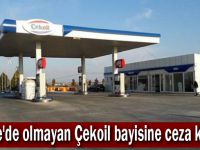 Gebze'deki hayali benzin istasyonuna ceza kesildi