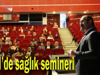 GKM’de sağlık semineri