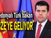 Makedonyalı Türk bakan Gebze'ye geliyor