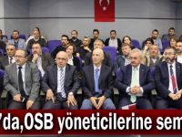 GTO’da,OSB yöneticilerine seminer