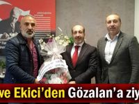 Laç ve Ekici’den hayırlı olsun ziyareti!