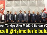 Huawei Türkiye Ülke Müdürü Gebzeli girişimcilerle buluştu