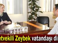 Milletvekili Zeybek vatandaşı dinledi