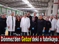 Bakan Dönmez'den Gebze'deki o fabrikaya ziyaret