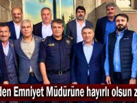 Şayir’den Emniyet Müdürüne hayırlı olsun ziyareti