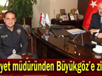 Bilgili  Başkan Büyükgöz’ü makamında ziyaret etti