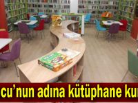 Şehit öğretmenin adına kütüphane kuruldu