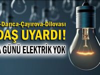 Elektirkler 8 saat kesik olacak!