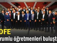 Erzurumlu öğretmenler bu gecede buluştu