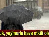 Soğuk, yağmurlu hava etkili olacak