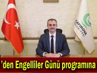 Çiftçi ’den Engelliler Günü programına davet