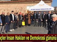 AK Gençler İnsan Hakları ve Demokrasi gününü kutladı