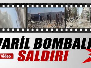 Halep’te varil bombalı saldırı: 48 ölü
