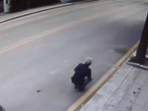 Başkent’teki dehşet kamerada