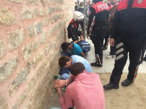 Yunus Polislere çirkin saldırı