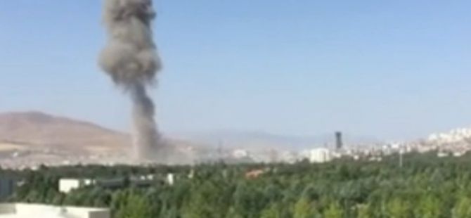 Elazığ Emniyet Müdürlüğü'ne bombalı araçla saldırı