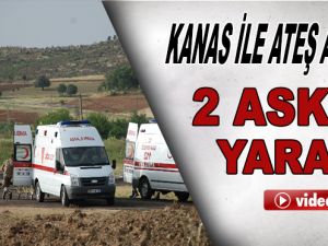 Kanas ile ateş açtılar: 2 asker yaralı